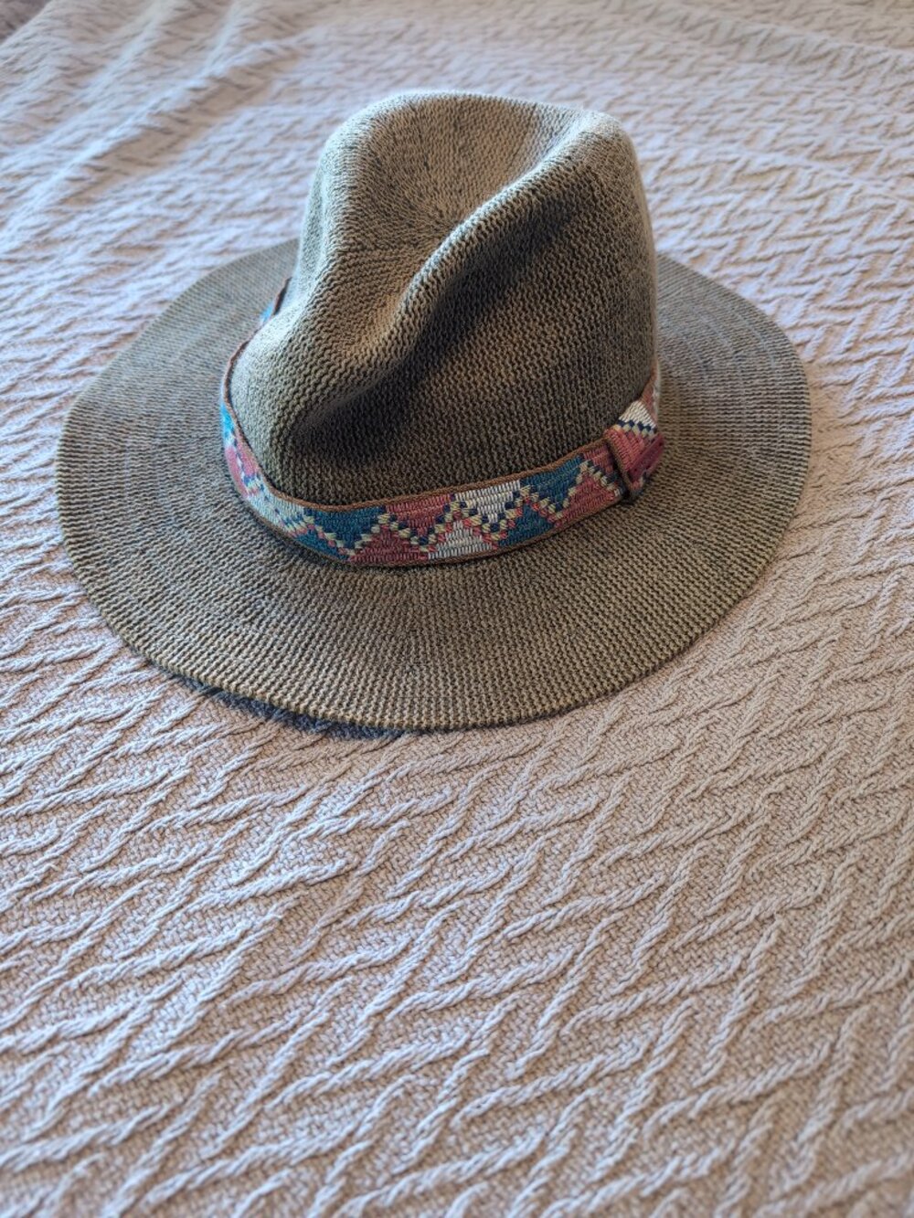 Prana olive green sun hat